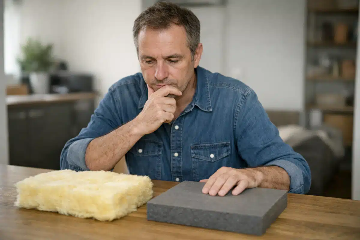 Critères de choix d'un matériau isolant pour l'isolation thermique et phonique d'une habitation
