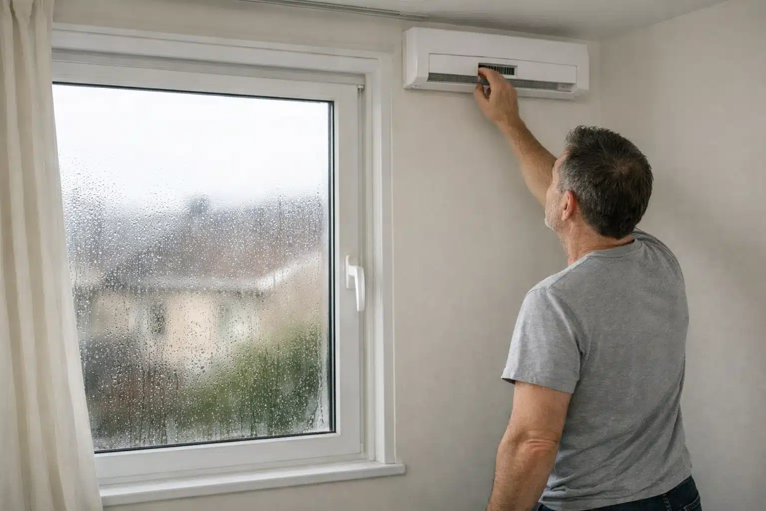 Solution pour éliminer la condensation dans un bâtiment avec système de ventilation et déshumidification